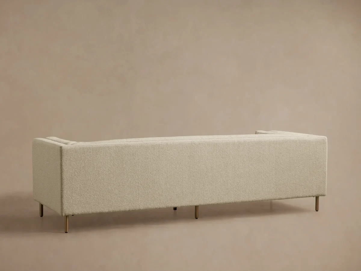 Reeves 84'' Vegan Leather Sofa - Image 2