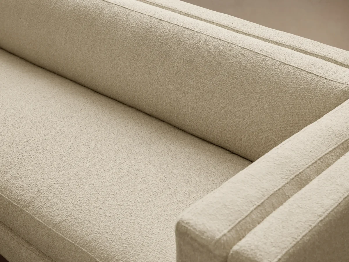 Reeves 84'' Vegan Leather Sofa - Image 3