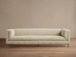 Reeves 84'' Vegan Leather Sofa - Image 4