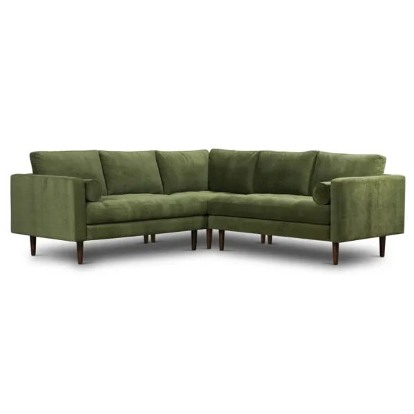 Napa Velvet Corner Sectional Sofa